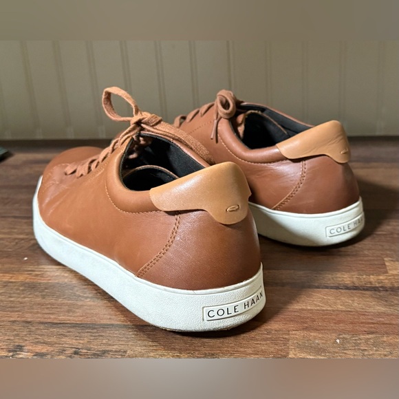 Cole Haan Grand Crosscourt II Brown Leather Sneaker Men’s Size 11.5 M - Picture 5 of 15